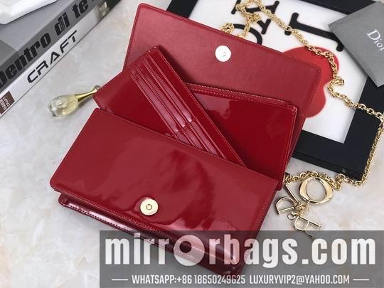 Dior Replica Bags Dior D6602漆皮藤格纹 22x12x3cm wz