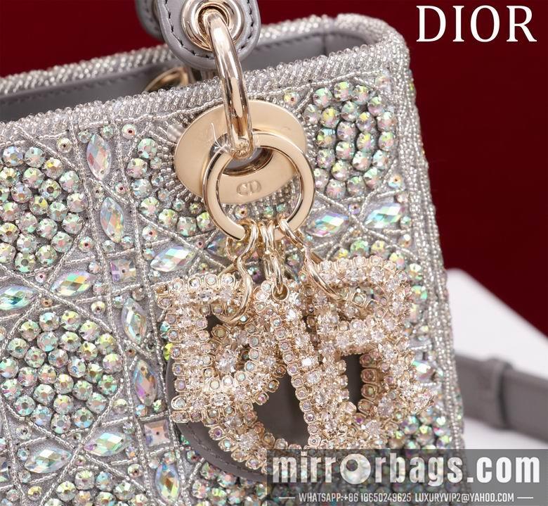 Dior Replica Bags Lady M0538 20X16X8cm BG 3colour