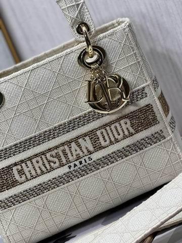 Dior Replica Bags Dior Lady 五格刺绣24cm yz