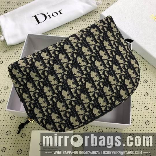 Dior Replica Bags Dior Oblique化妆包  15.5x24x7cm wz