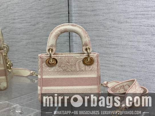 Dior Replica Bags Dior Lady豹纹 丛林刺绣 17cm wz5色