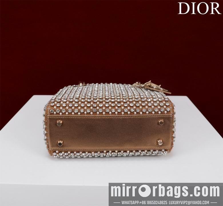 Dior Replica Bags Lady M050511 17X15X7cm BG 2colour