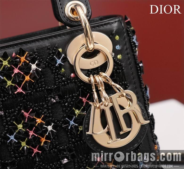 Dior Replica Bags Lady M050511 17X15X7cm BG 2colour