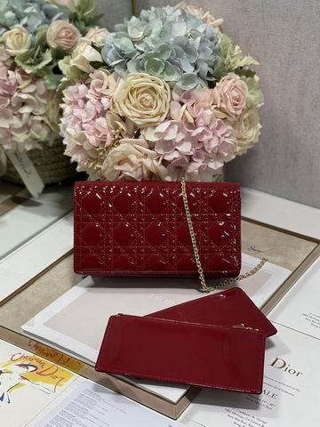 Dior Replica Bags Dior 77035漆皮 21.5x11.5x3cm wz