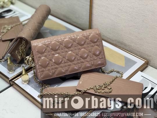 Dior Replica Bags Dior D6602漆皮藤格纹 22x12x3cm wz