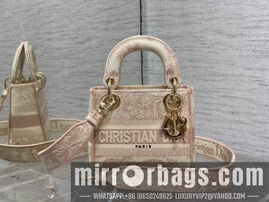 Dior Replica Bags Dior Lady豹纹 丛林刺绣 17cm wz5色