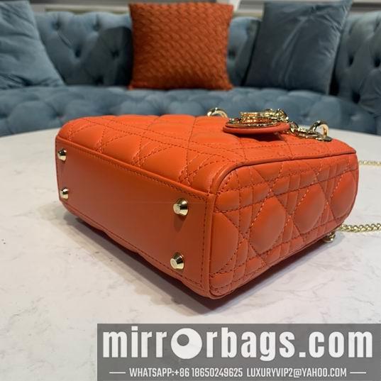 Dior Replica Bags Dior Lady M0505 17x7.5x14cm yz