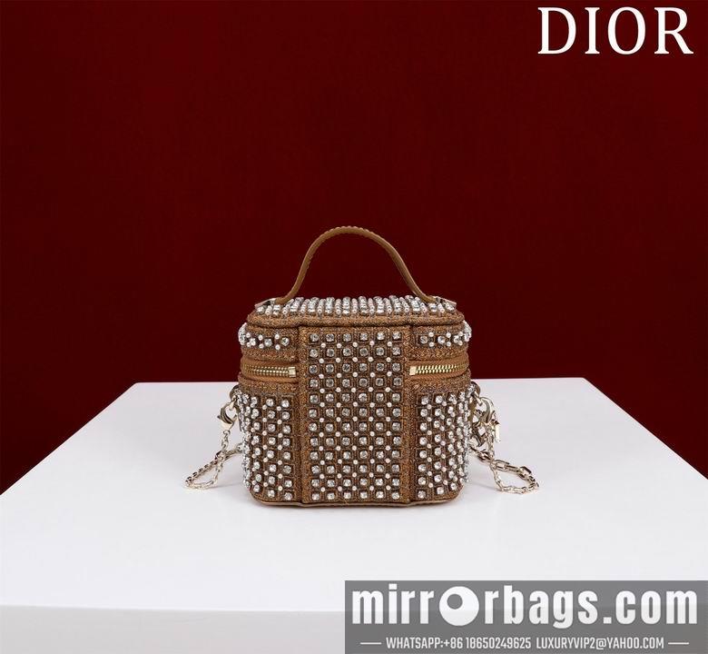 Dior Replica Bags Lady 05689 11X10X7cm BG 3colour