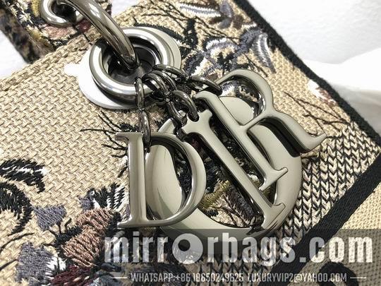 Dior Replica Bags Dior M0565刺绣喜鹊棕24x20x11cm wz