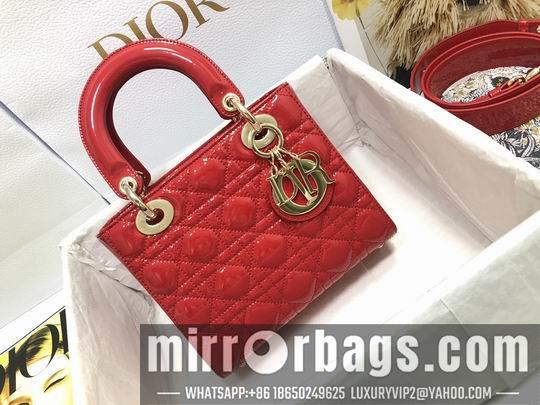 Dior Replica Bags Dior Lady M0538 漆皮字母20x16.5x8cm wz