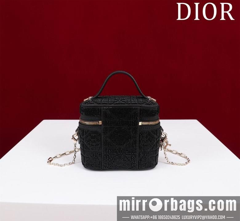 Dior Replica Bags Lady 093587 11X10X7cm BG 2colour