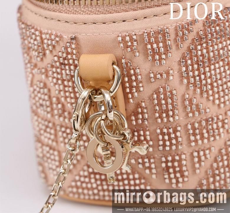 Dior Replica Bags Lady 093587 11X10X7cm BG 2colour