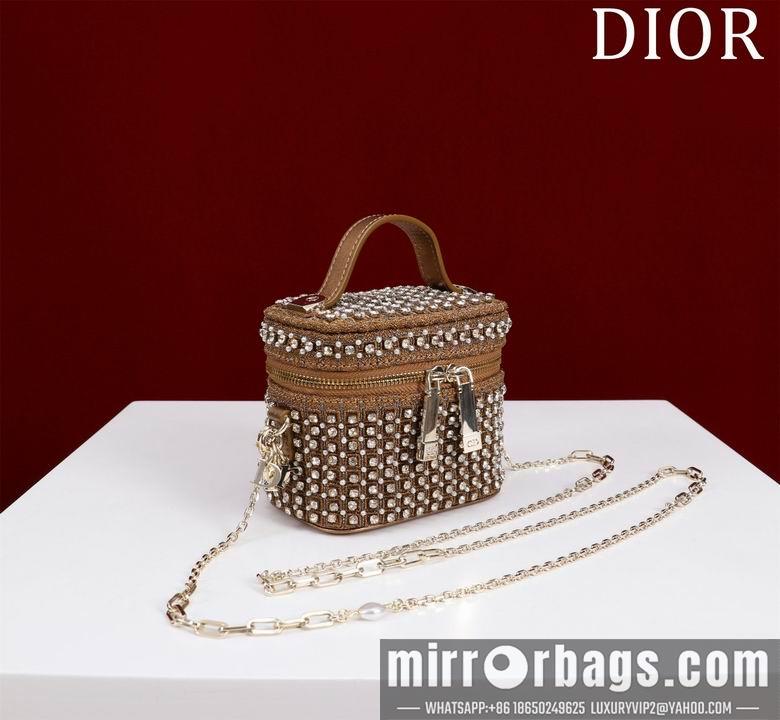 Dior Replica Bags Lady 05689 11X10X7cm BG 3colour