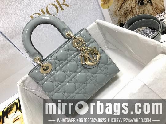 Dior Replica Bags Dior Lady M0538 漆皮字母20x16.5x8cm wz