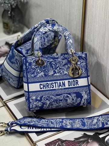 Dior Replica Bags Dior Lady 五格刺绣24cm yz