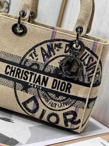 Dior Replica Bags Dior Lady 五格刺绣24cm yz