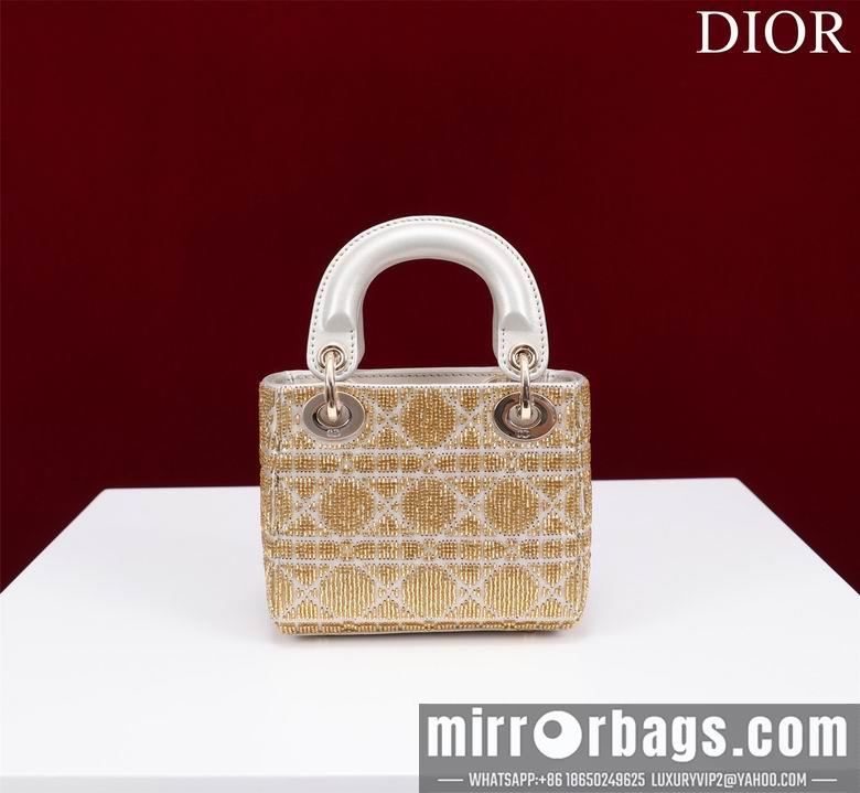 Dior Replica Bags Lady M085658 12X10X5cm BG 2colour