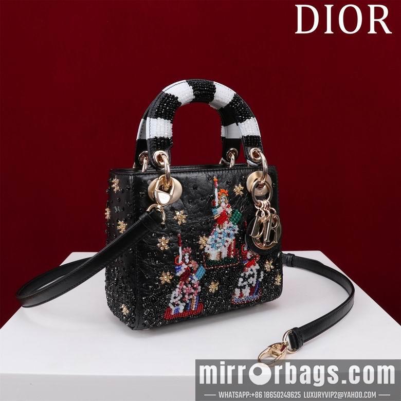 Dior Replica Bags Lady M050502 17X15X7cm BG