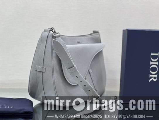 Dior Replica Bags Dior Saddle Soft 23790灰 40x29.5x14.5cm wz