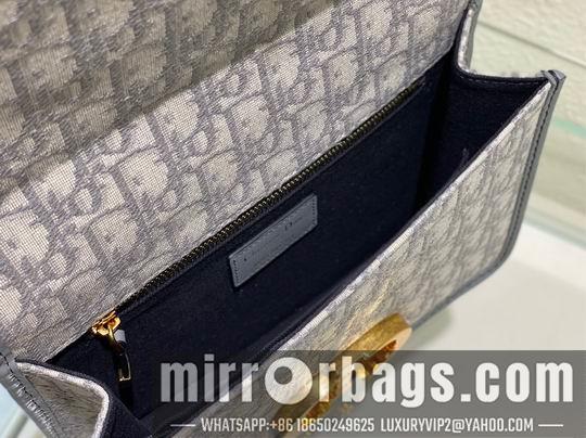 Dior Replica Bags Dior Montaigne 9203灰布 24x17x8cm wz