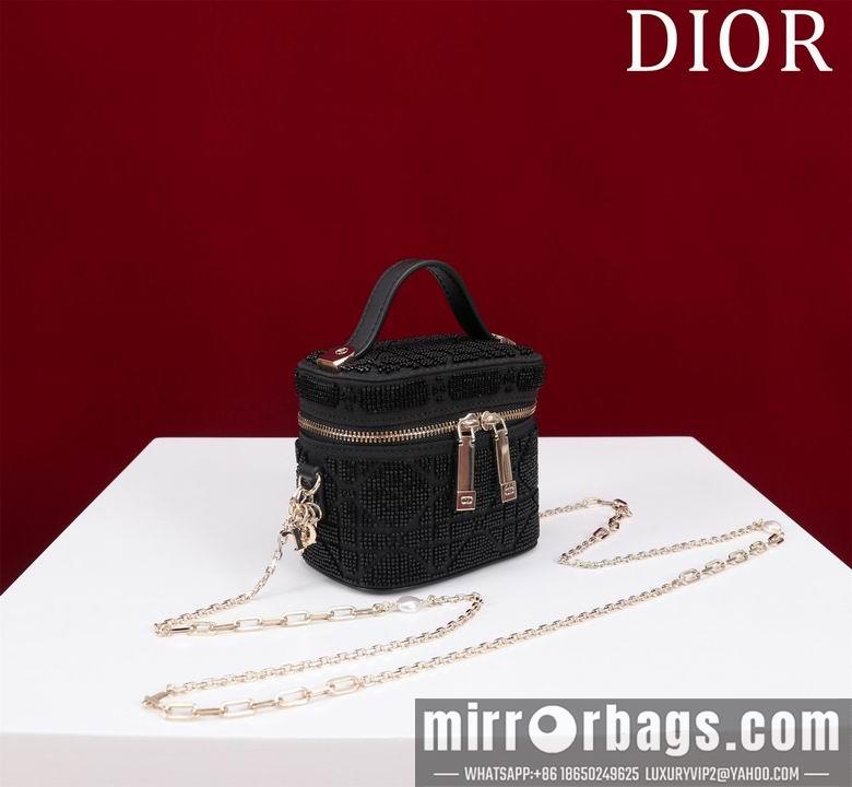 Dior Replica Bags Lady 093587 11X10X7cm BG 2colour