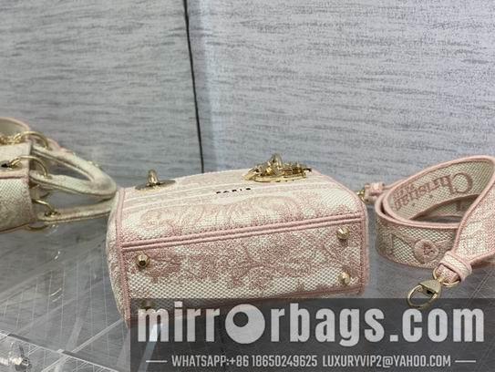 Dior Replica Bags Dior Lady豹纹 丛林刺绣 17cm wz5色