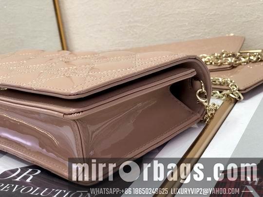 Dior Replica Bags Dior D6602漆皮藤格纹 22x12x3cm wz