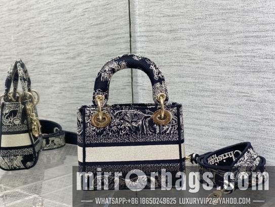 Dior Replica Bags Dior Lady豹纹 丛林刺绣 17cm wz5色