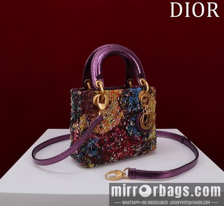 Dior Replica Bags Lady M0505 17X15X7cm BG 5