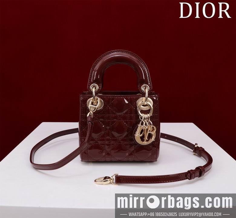 Dior Replica Bags Lady M0856 12X10X5cm BG 17