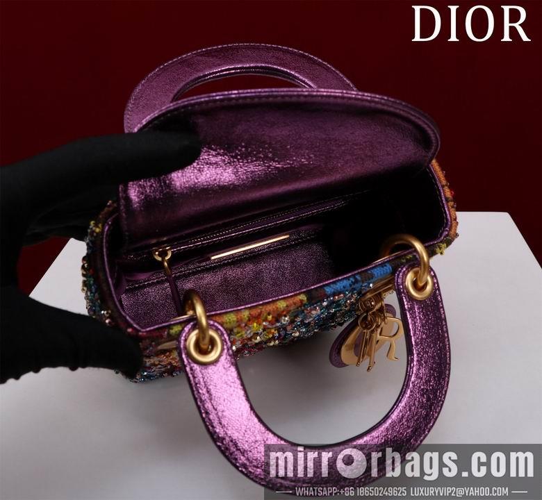 Dior Replica Bags Lady M0505 17X15X7cm BG 5