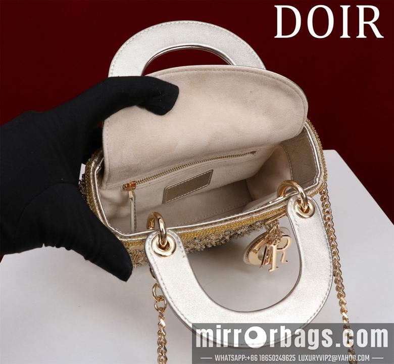 Dior Replica Bags Lady M0505 17X15X7cm BG 2