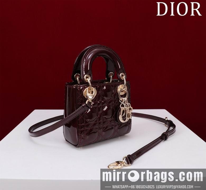 Dior Replica Bags Lady M0856 12X10X5cm BG 18