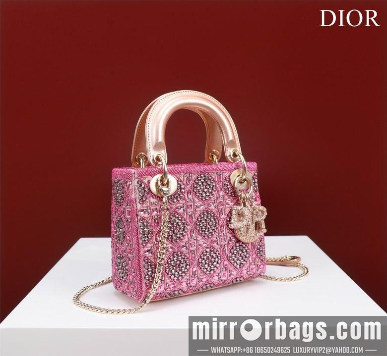 Dior Replica Bags Lady M0505 17X15X7cm BG 6