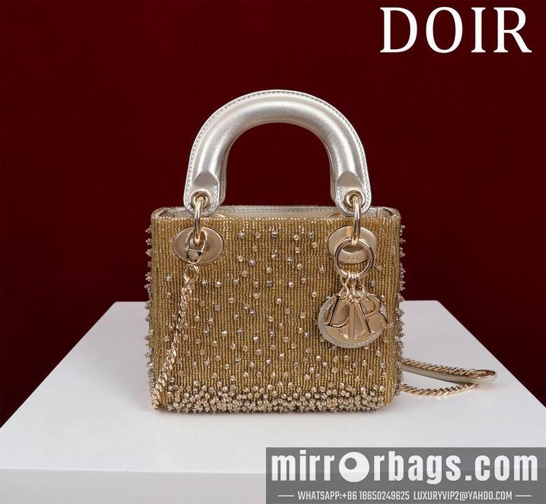 Dior Replica Bags Lady M0505 17X15X7cm BG 2