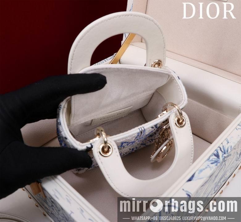 Dior Replica Bags Lady M0856 12X10X5cm BG 35