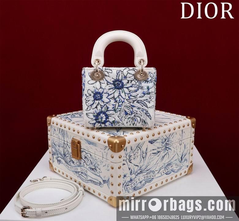 Dior Replica Bags Lady M0856 12X10X5cm BG 35