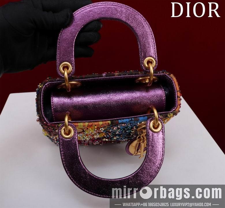 Dior Replica Bags Lady M0505 17X15X7cm BG 5