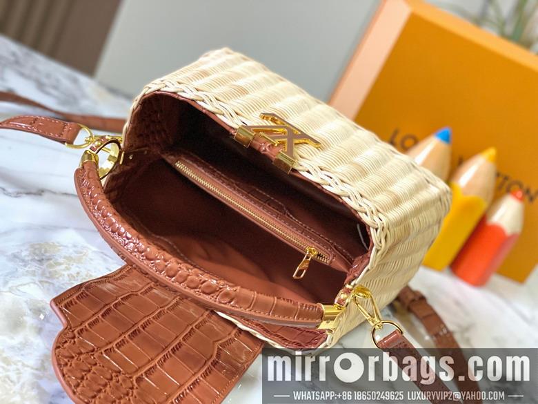 1:1 Louis Vuitton Bags Cap M11619 27x17.3x9cm ss4