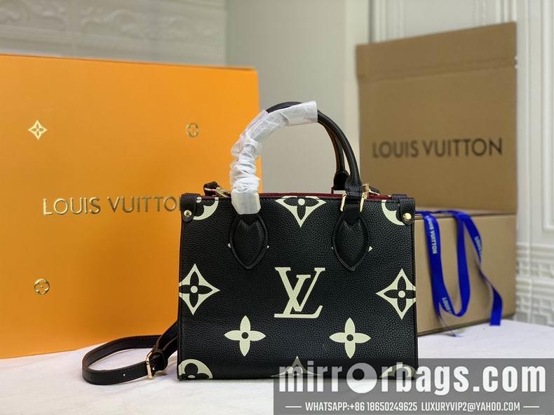 1:1 Louis Vuitton Bags onthego M45659 25x19x11.5 cm cs