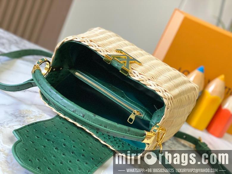 1:1 Louis Vuitton Bags Cap M11618 27x17.3x9cm ss5