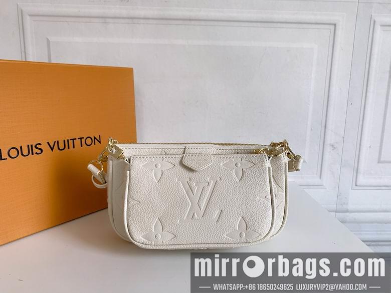 1:1 Louis Vuitton Bags M80447 M45777 23.5X13X4.5cm 18.5X11X4.5cm XMY 4colour