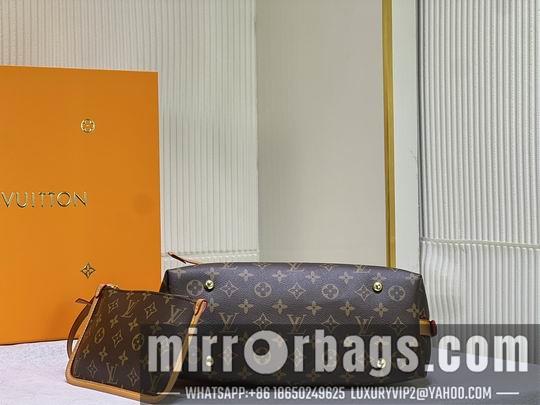 1:1 Louis Vuitton Bags M46203黑色压花 蜡皮29x12x24cm cs
