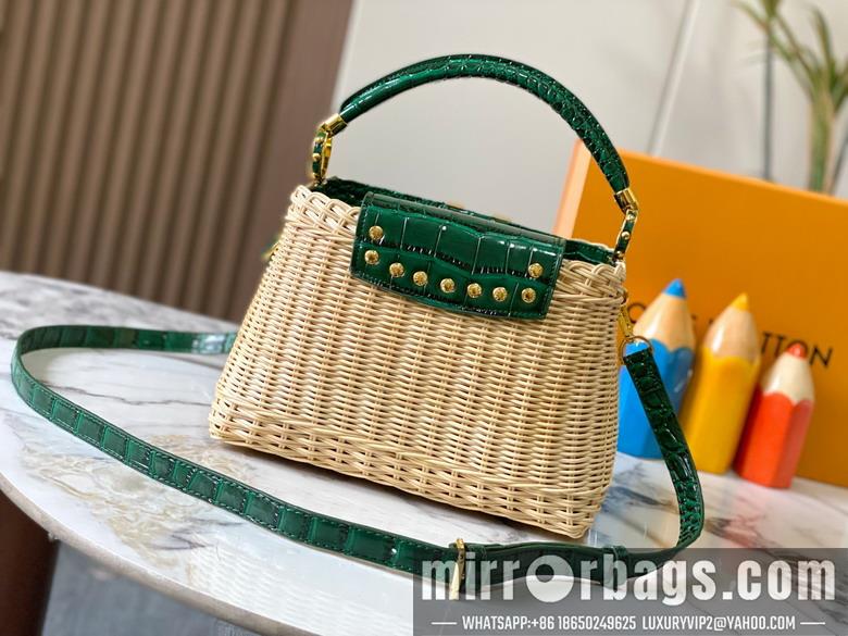 1:1 Louis Vuitton Bags Cap M11619 27x17.3x9cm ss5