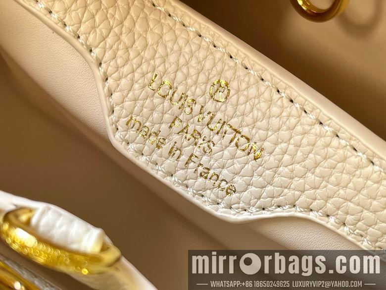 1:1 Louis Vuitton Bags Capucines M23766 27x18x9cm ss