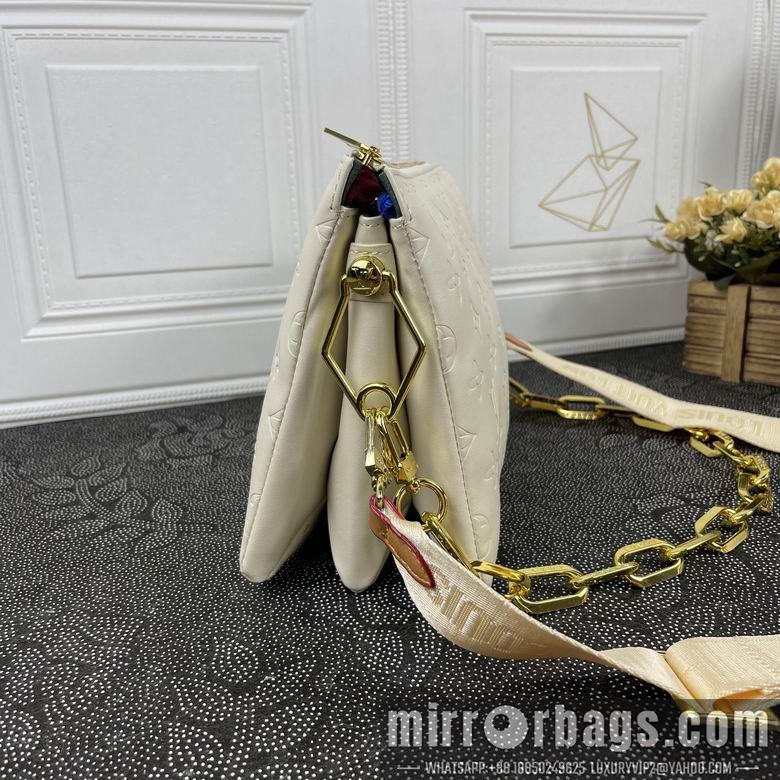 1:1 Louis Vuitton Bags Coussin 57790白 26X20X12 ss07