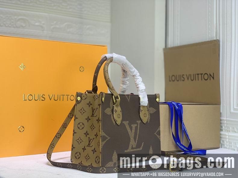 1:1 Louis Vuitton Bags onthego M45039 25x19x11.5 cm cs