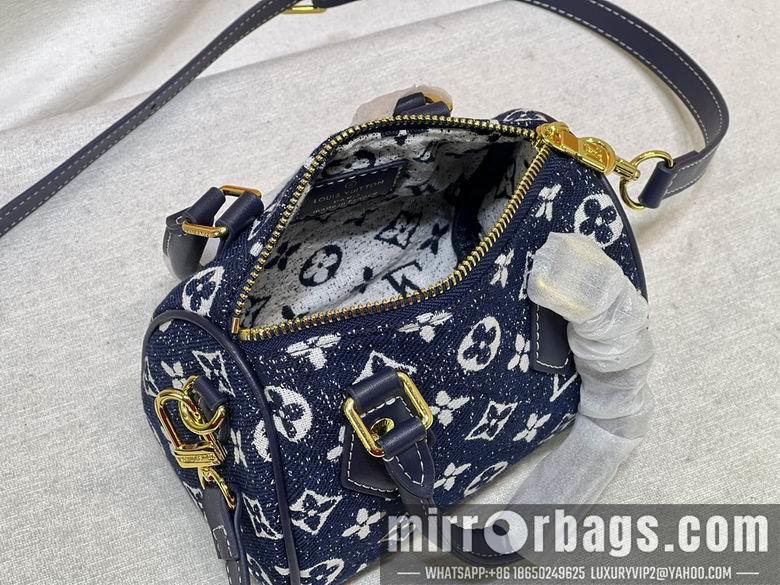 1:1 Louis Vuitton Bags Nano Speedy M81168 16X10X7.5 ss