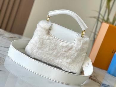 1:1 Louis Vuitton Bags Capucines M22387水貂毛21x14x8cm ss