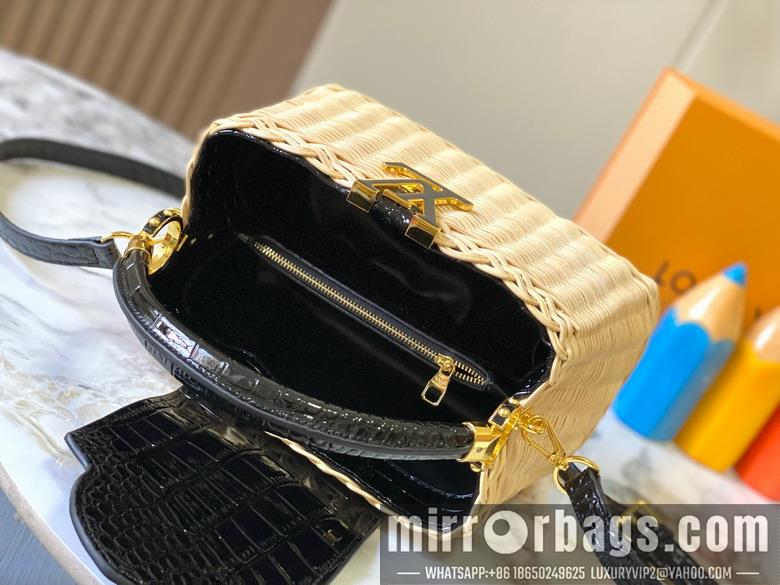 1:1 Louis Vuitton Bags Cap M11619 27x17.3x9cm ss